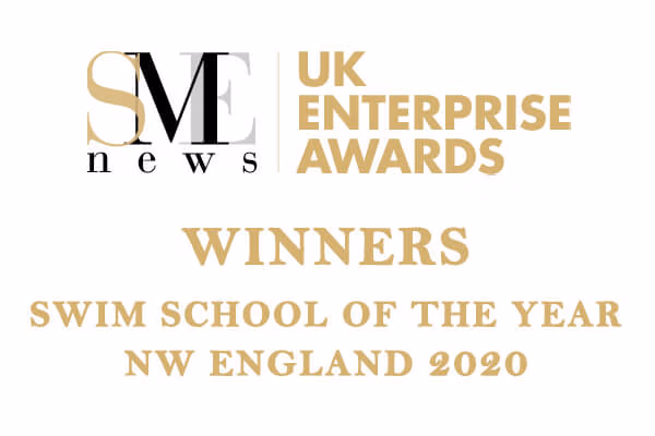 UK Enterprise Awards Swim School Of The Year 2020 Notification Banner Star Swimming Academy