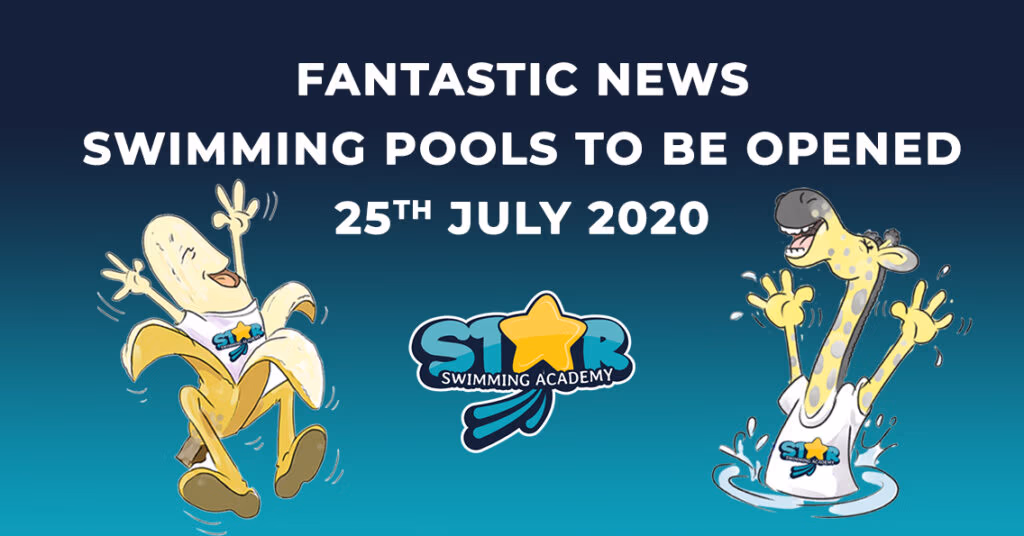 Star-Swimming Academy news banner swimming pools to open